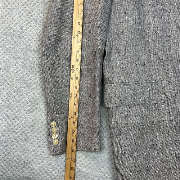 ANDRÉ VILLARD Paris Mens Blazer Donegal Tweed Classic Tailored Sport Coat 46L - Picture 15 of 16